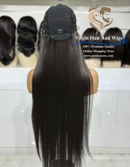 T-Part Front Lace Sarah - Super L-Straight Heat Friendly Synthetic Lace Wig (#4)