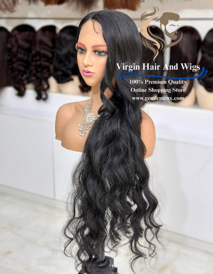 T-Part Front Lace Susan - Damy Heat Friendly Synthetic Lace Wig