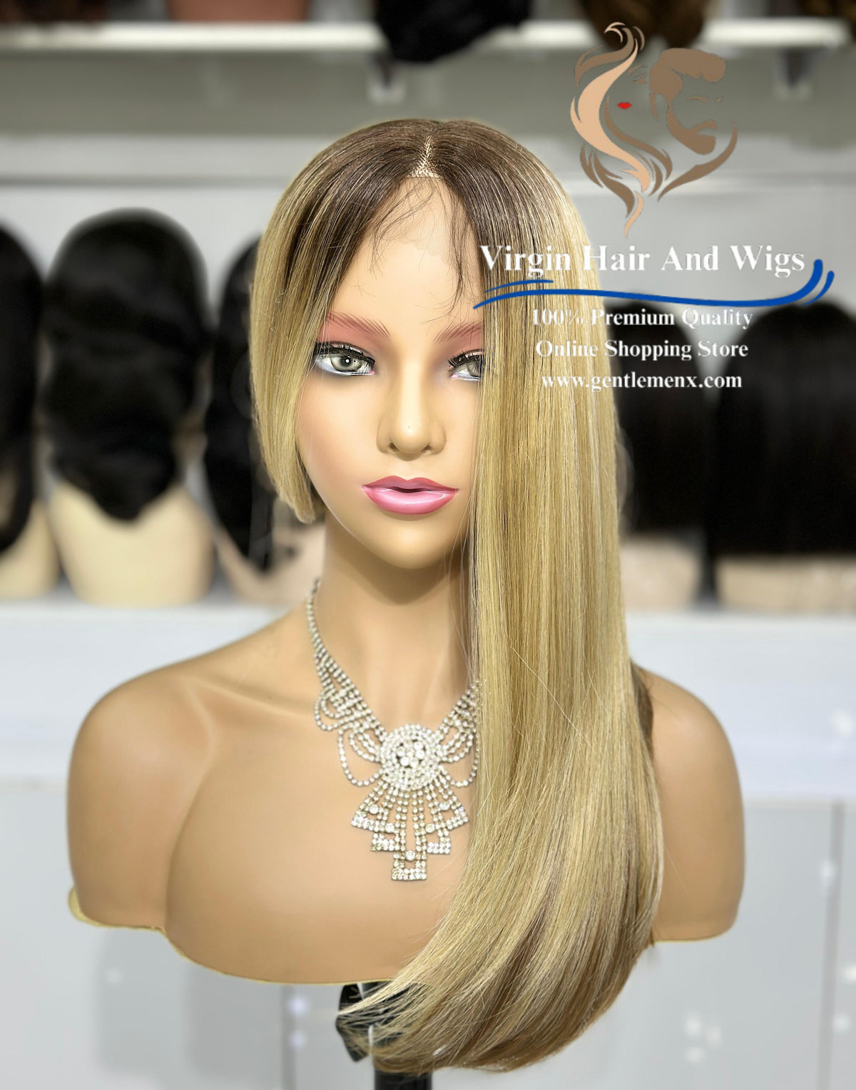 T-Part Front Lace Dorothy - Erica Heat Friendly Synthetic Lace Wig (MYSNT8/12Q/14R/22D)