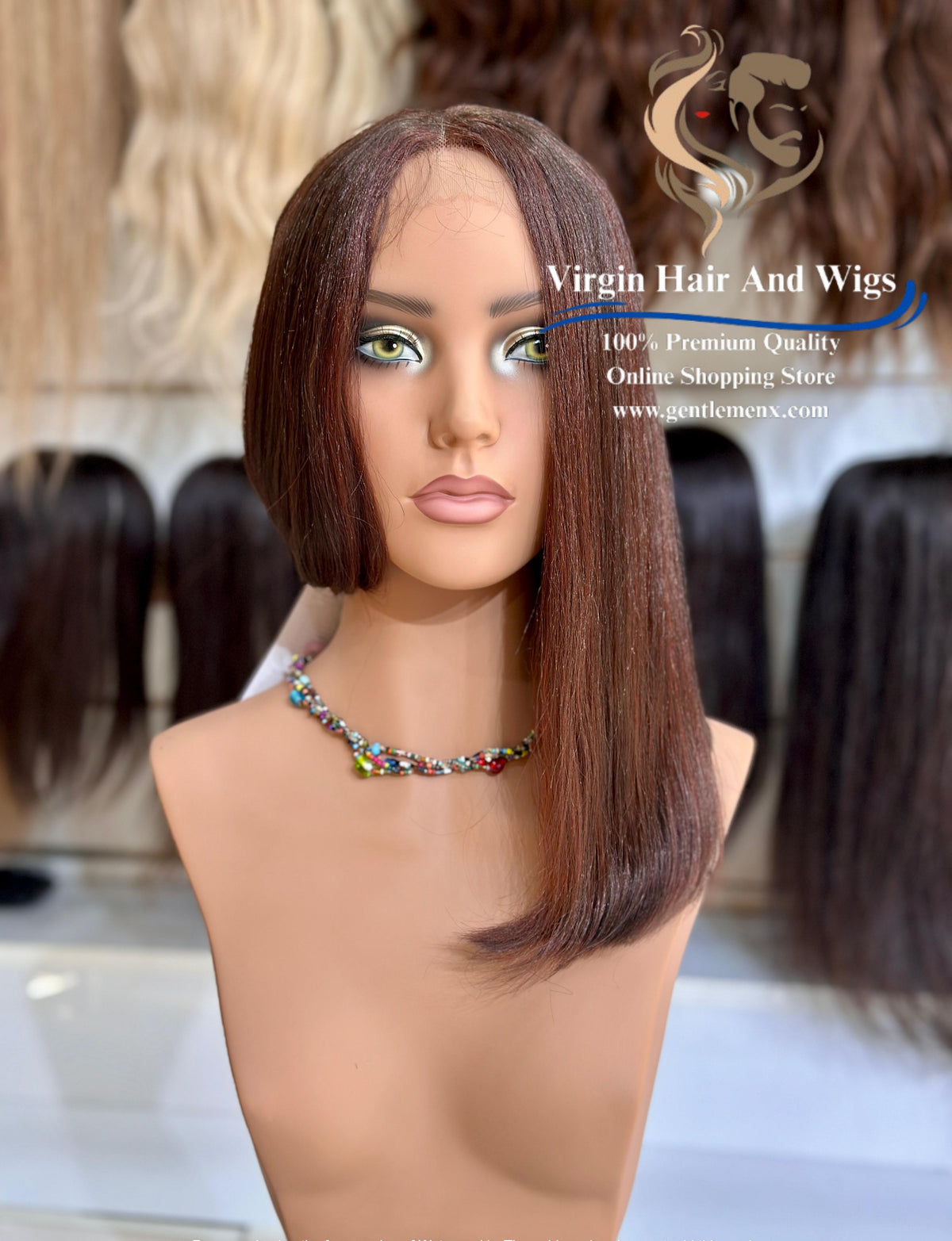 T-Part Front Lace Frances - Mila Heat Friendly Synthetic Lace Wig (BM C4M/C33C)