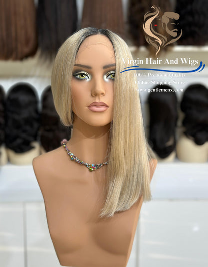 T-Part Front Lace Frances - Mila Heat Friendly Synthetic Lace Wig (RT1B/C23C)
