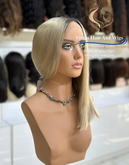 T-Part Front Lace Frances - Mila Heat Friendly Synthetic Lace Wig (RT1B/C23C)