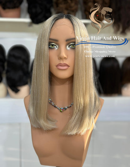 T-Part Front Lace Frances - Mila Heat Friendly Synthetic Lace Wig (RT1B/C23C)