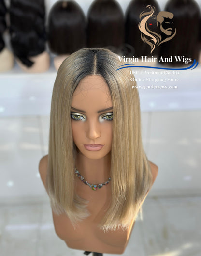 T-Part Front Lace Frances - Mila Heat Friendly Synthetic Lace Wig (RT1B/C23C)