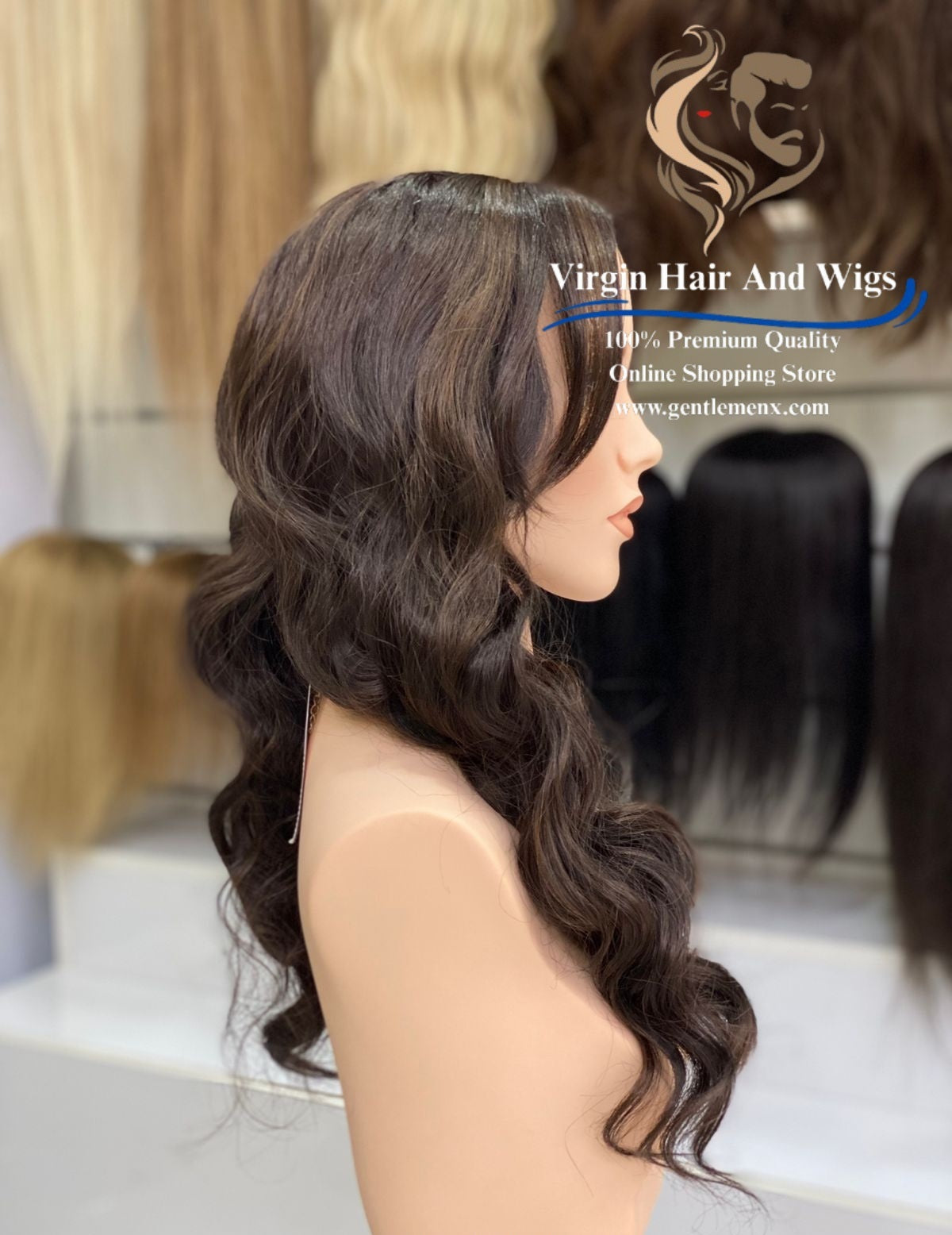 T-Part Front Lace Joan - Polina Heat Friendly Synthetic Lace Wig (F5/6A)