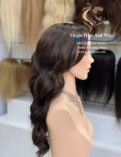 T-Part Front Lace Joan - Polina Heat Friendly Synthetic Lace Wig (F5/6A)