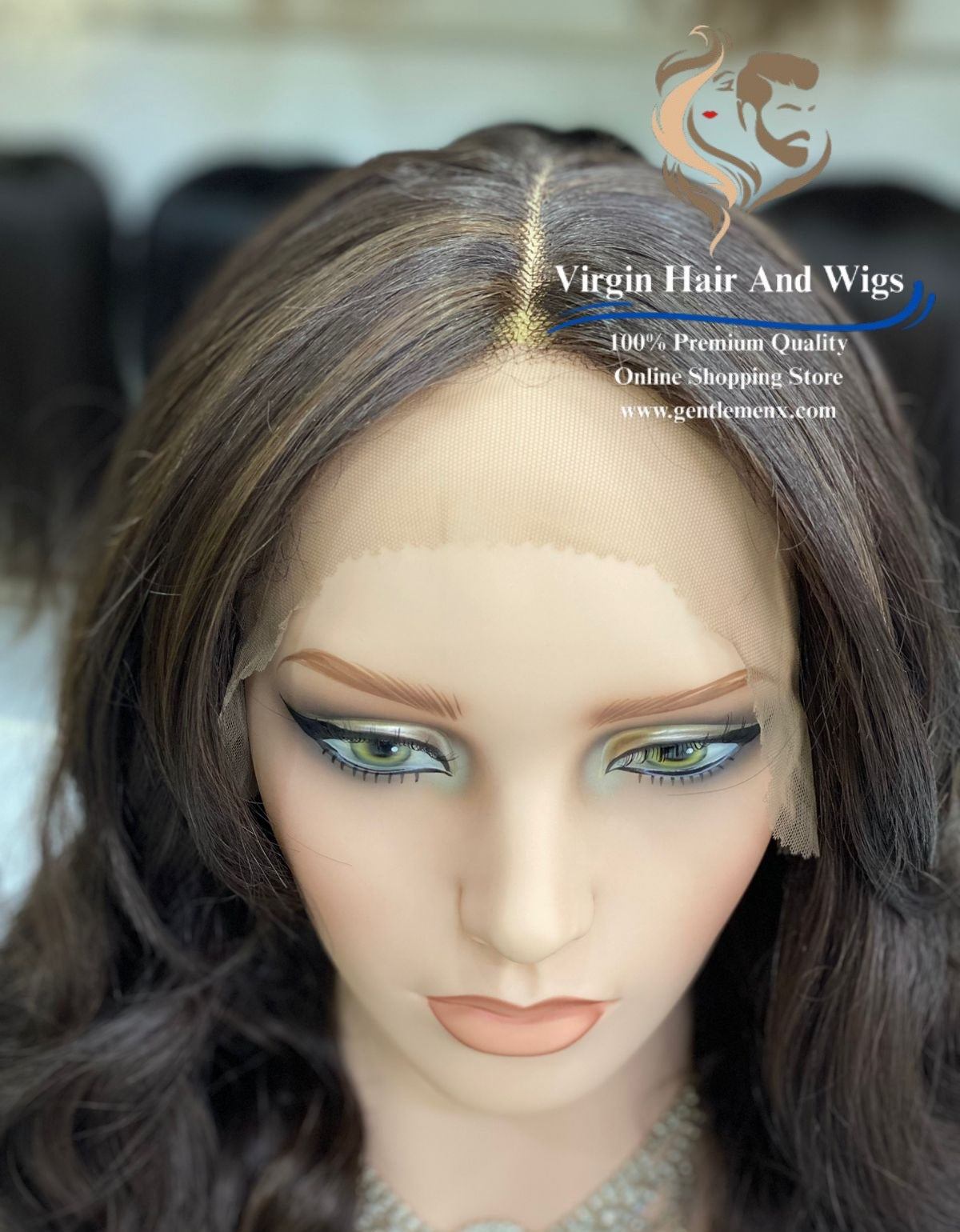 T-Part Front Lace Joan - Polina Heat Friendly Synthetic Lace Wig (F5/6A)