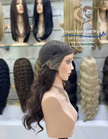 T-Part Front Lace Joan - Polina Heat Friendly Synthetic Lace Wig (F5/6A)