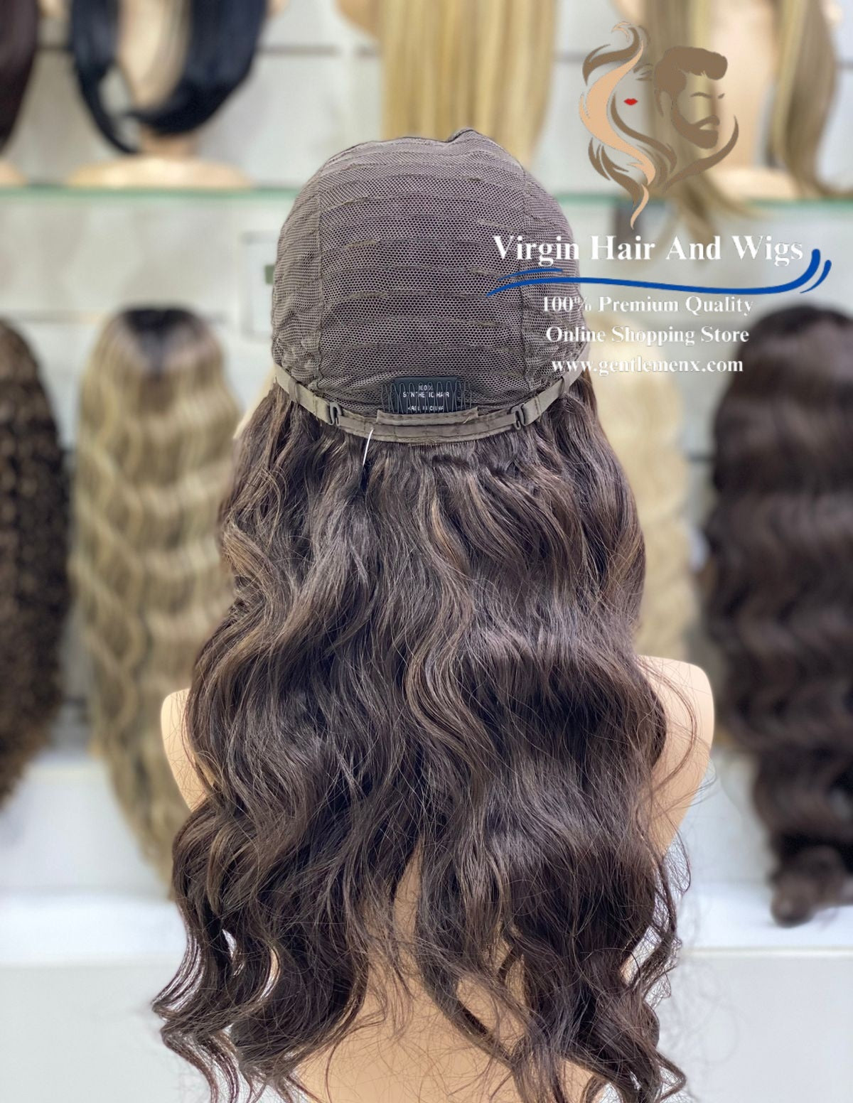 T-Part Front Lace Joan - Polina Heat Friendly Synthetic Lace Wig (F5/6A)