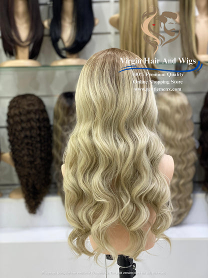 T-Part Front Lace Joan - Polina Heat Friendly Synthetic Lace Wig (TT10A/56D)