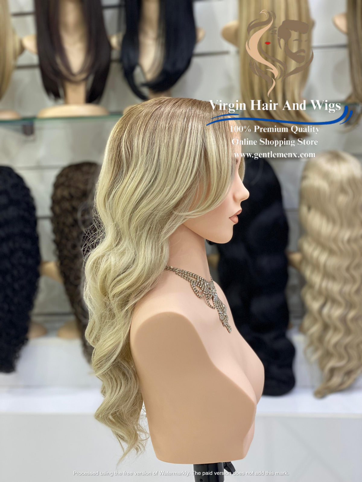 T-Part Front Lace Joan - Polina Heat Friendly Synthetic Lace Wig (TT10A/56D)