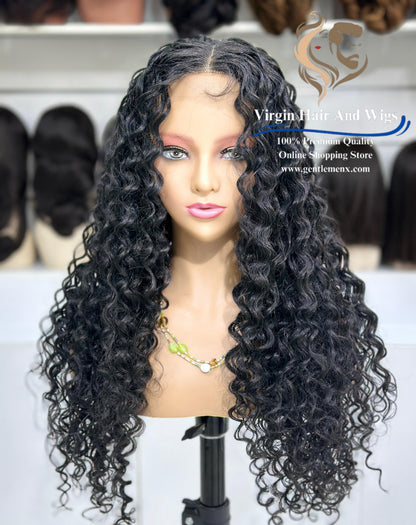 T-Part Front Lace Abegail - Shirley Heat Friendly Synthetic Lace Wig
