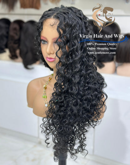 T-Part Front Lace Abegail - Shirley Heat Friendly Synthetic Lace Wig