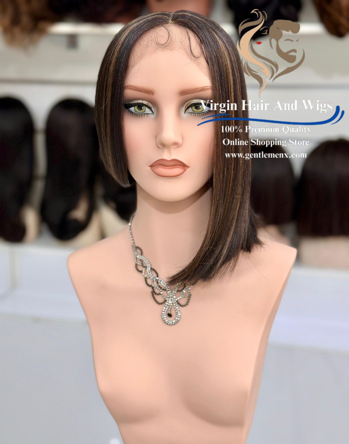 T-Part Front Lace Patience - Momo Heat Friendly Synthetic Lace Wig (F4/27)