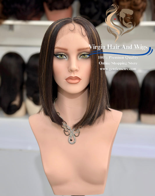 T-Part Front Lace Patience - Momo Heat Friendly Synthetic Lace Wig (F4/27)
