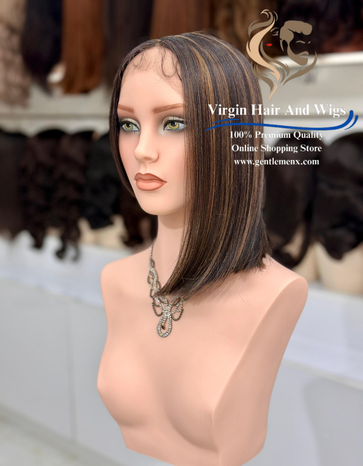 T-Part Front Lace Patience - Momo Heat Friendly Synthetic Lace Wig (F4/27)