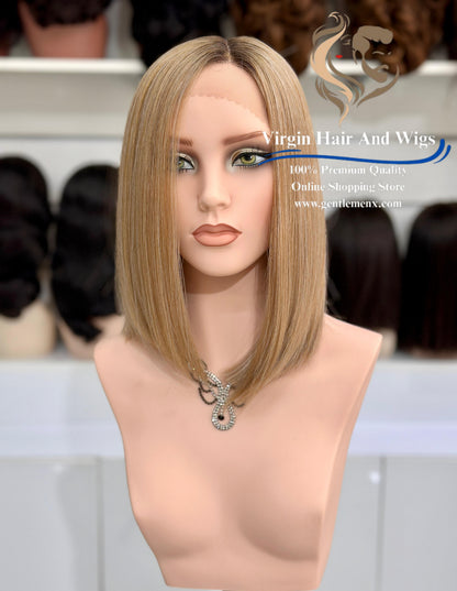 T-Part Front Lace Patience - Momo Heat Friendly Synthetic Lace Wig (RT6/23C)