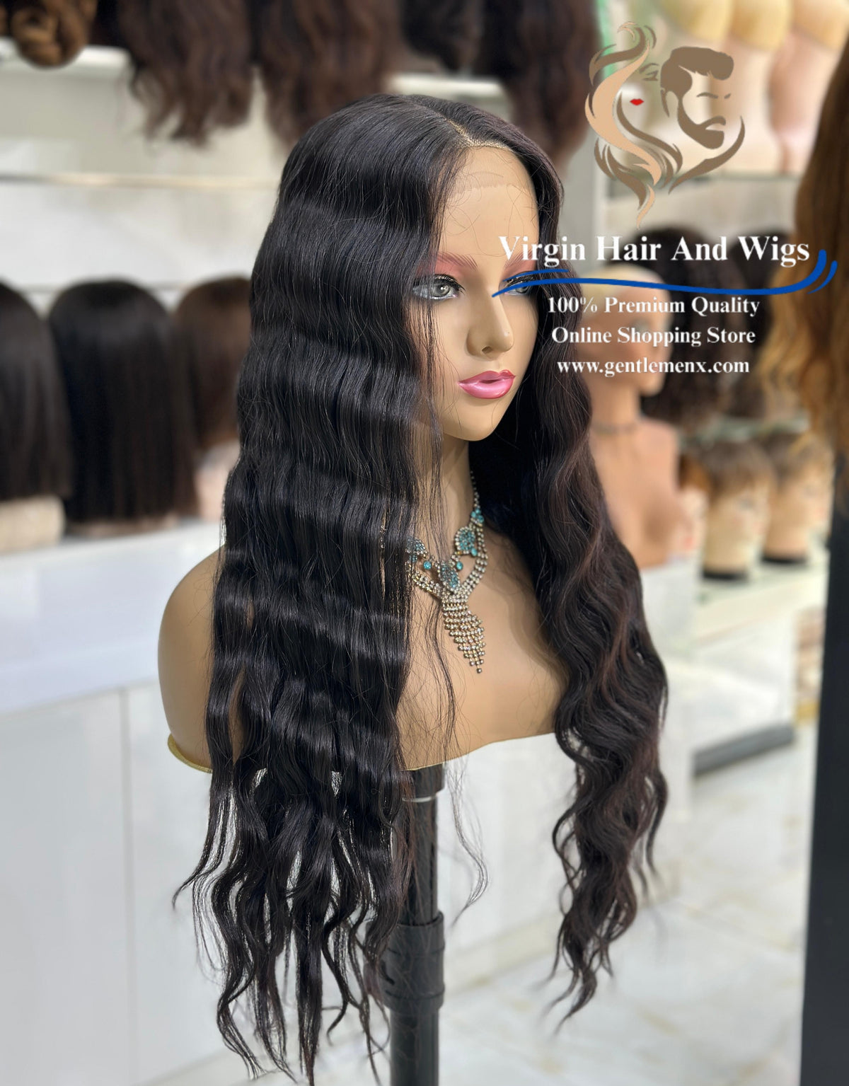 T-Part Front Lace Charity - Bonnie Heat Friendly Synthetic Lace Wig (#4)