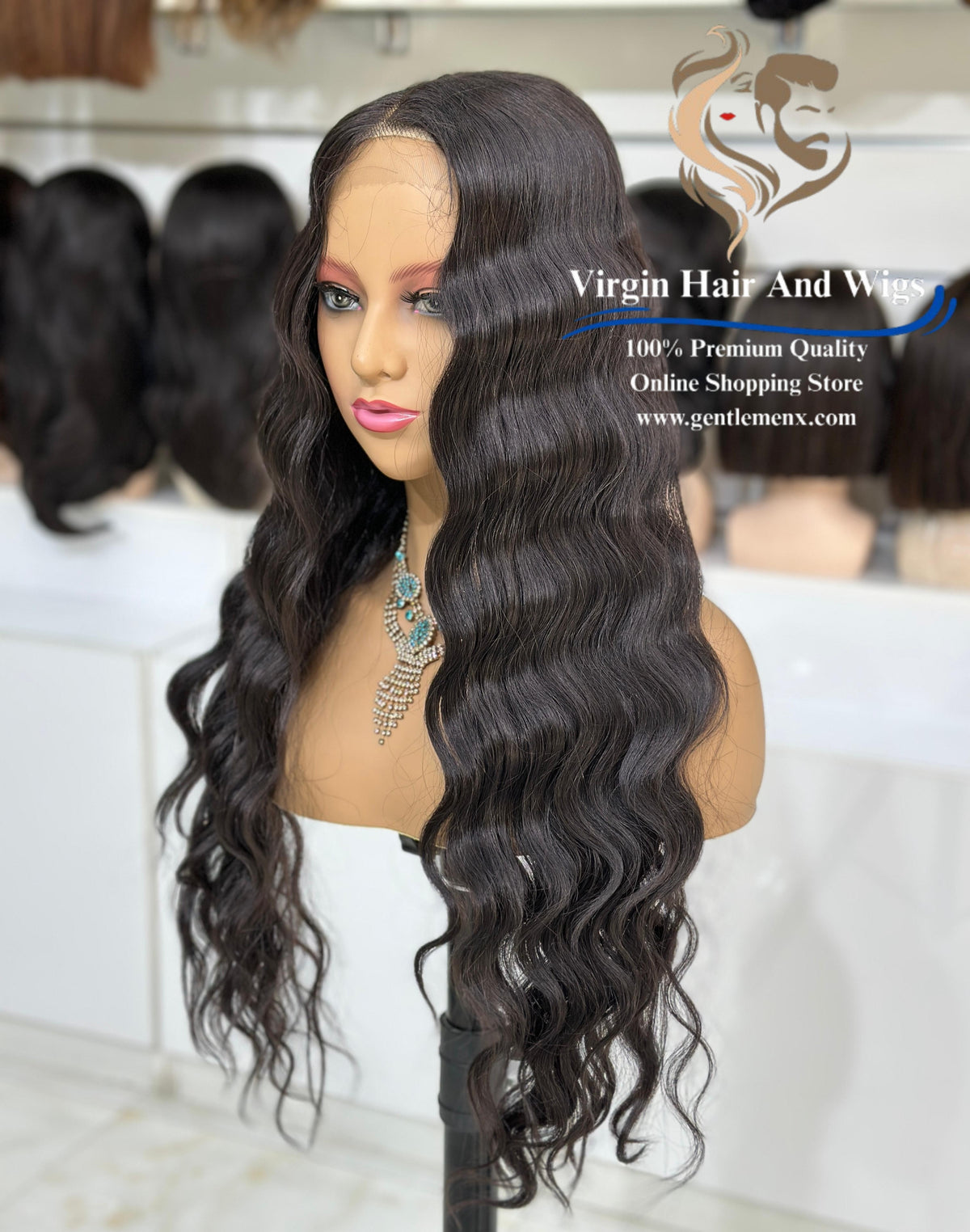 T-Part Front Lace Charity - Bonnie Heat Friendly Synthetic Lace Wig (#4)