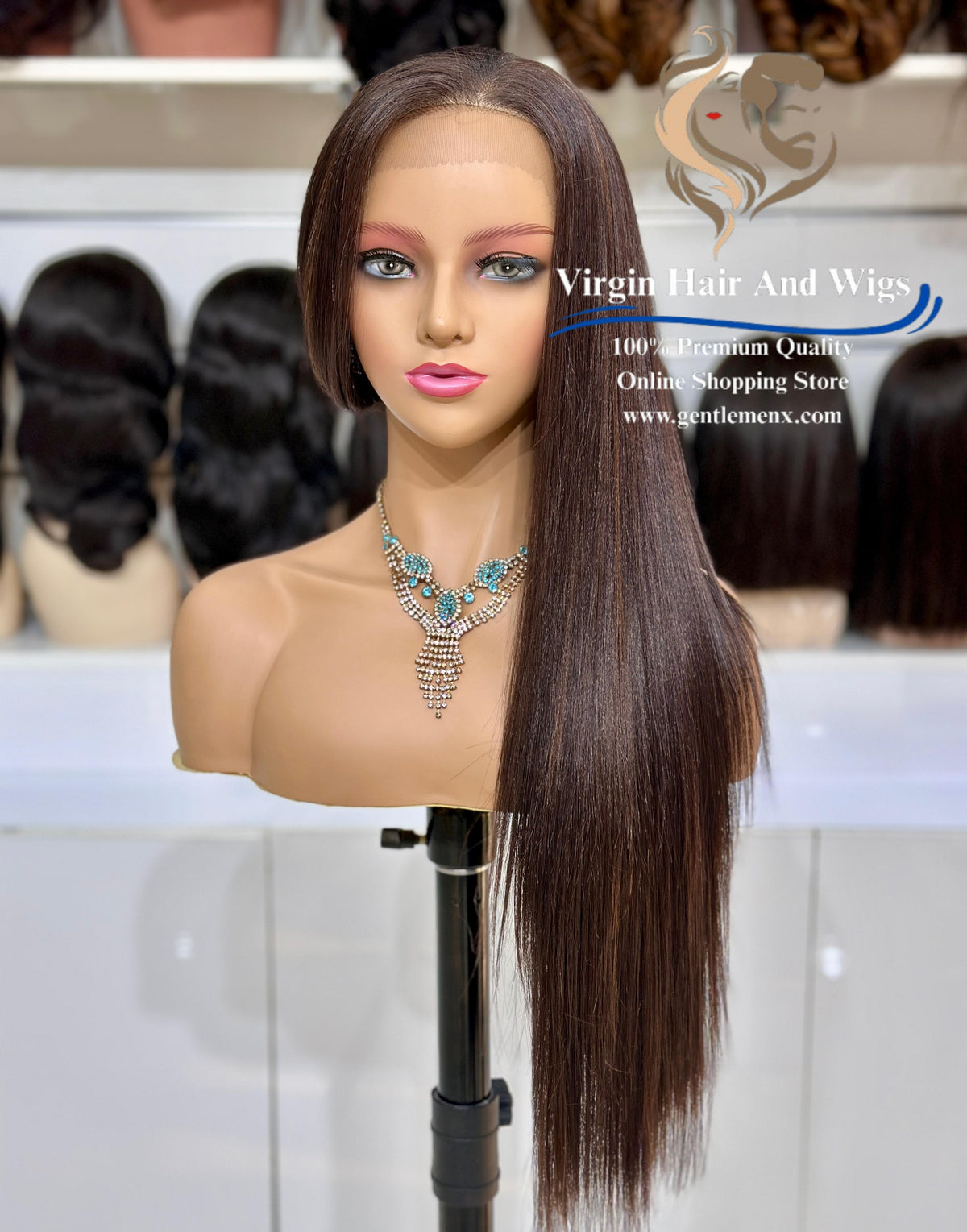 13x4 Free Part Front Lace Lydia - Jewel Heat Friendly Synthetic Lace Wig (F5/6A)