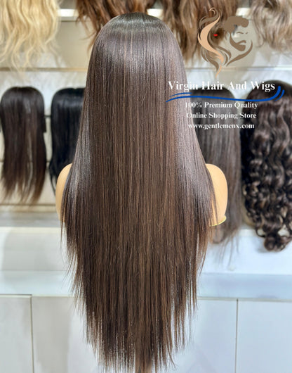 13x4 Free Part Front Lace Lydia - Jewel Heat Friendly Synthetic Lace Wig (F5/6A)