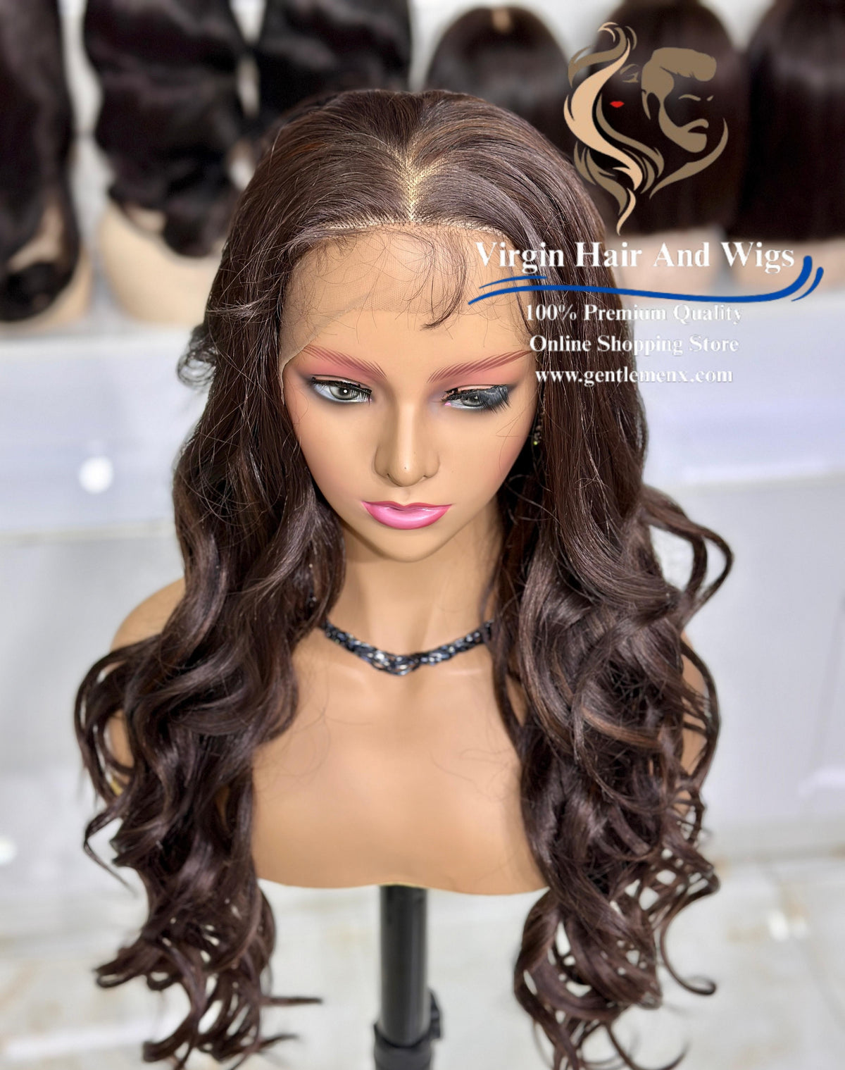 13x4 Free Part Front Lace Esther - Arika Heat Friendly Synthetic Lace Wig (F5/6A)