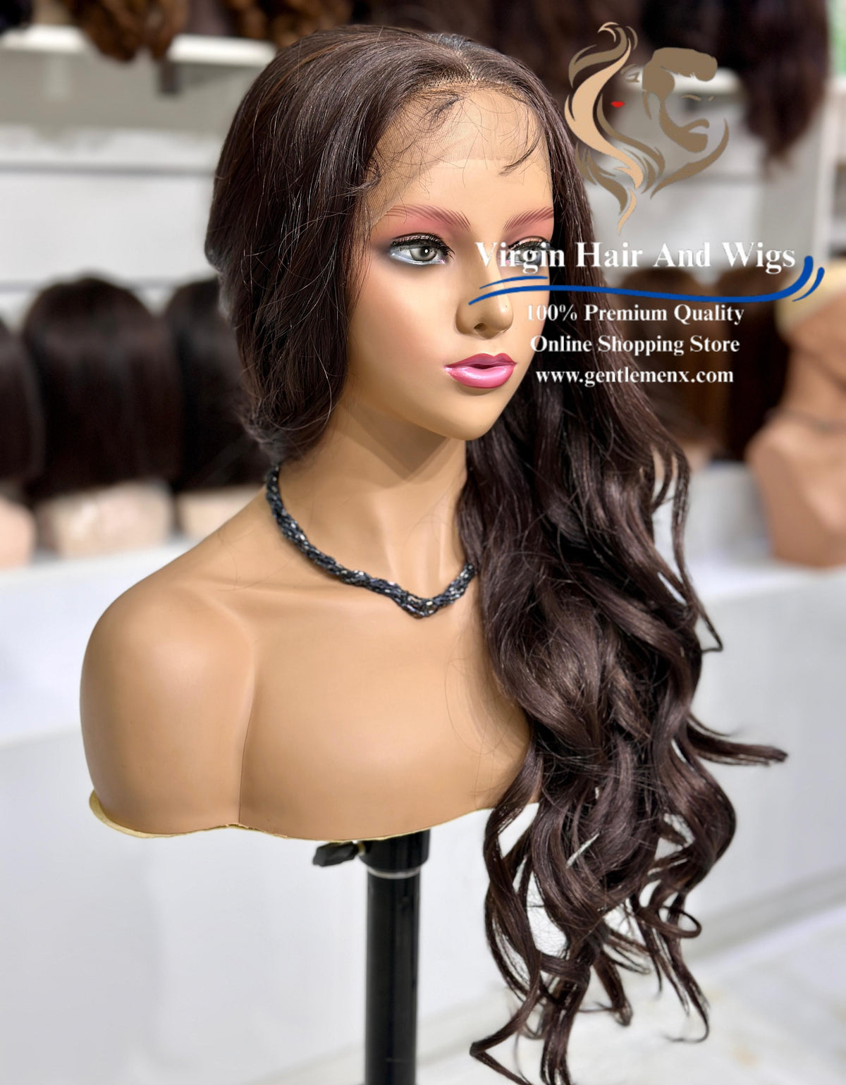 13x4 Free Part Front Lace Esther - Arika Heat Friendly Synthetic Lace Wig (F5/6A)