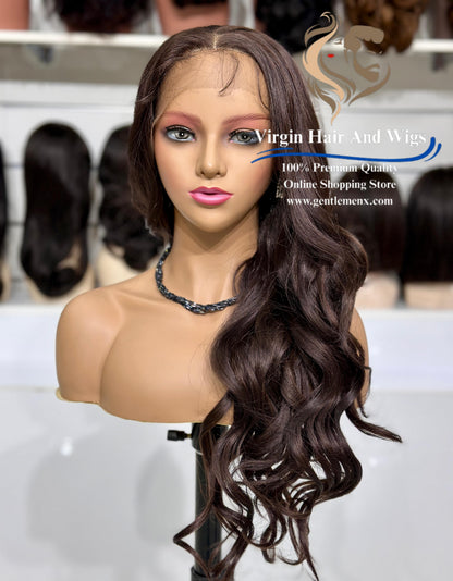 13x4 Free Part Front Lace Esther - Arika Heat Friendly Synthetic Lace Wig (F5/6A)