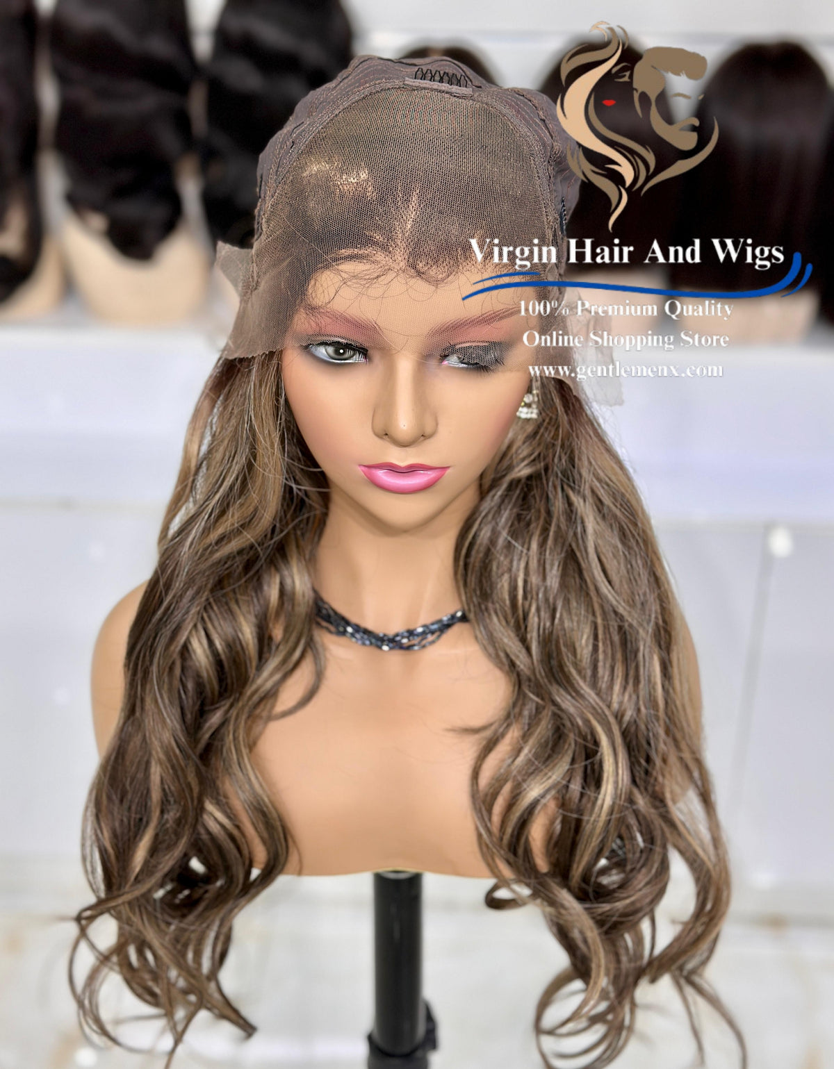 13x4 Free Part Front Lace Esther - Arika Heat Friendly Synthetic Lace Wig (NTPDHL8/26R)