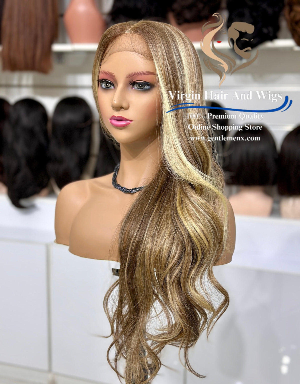 13x4 Free Part Front Lace Esther - Arika Heat Friendly Synthetic Lace Wig (NTSA10/23B/613C)