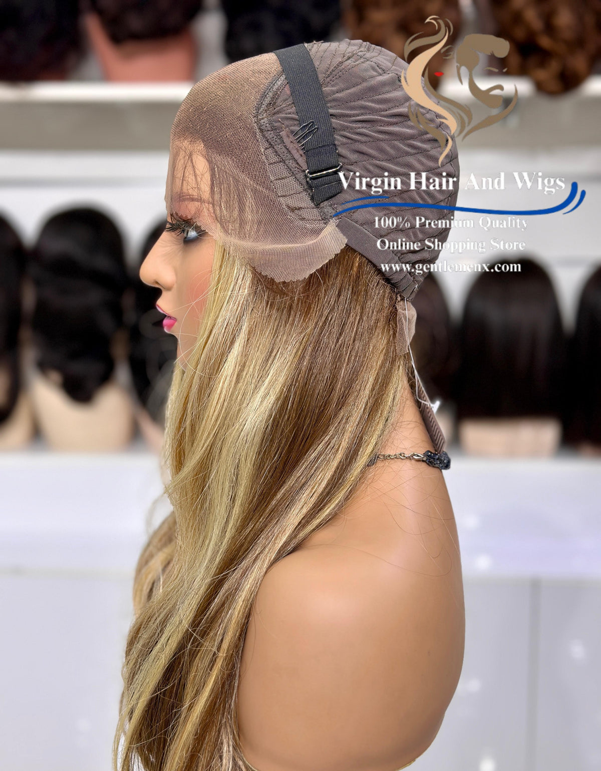 13x4 Free Part Front Lace Esther - Arika Heat Friendly Synthetic Lace Wig (NTSA10/23B/613C)