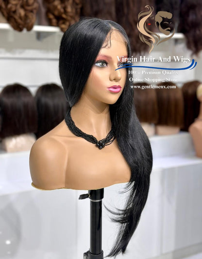 13x4 Free Part Front Lace Deborah - Agatha Heat Friendly Synthetic Lace Wig