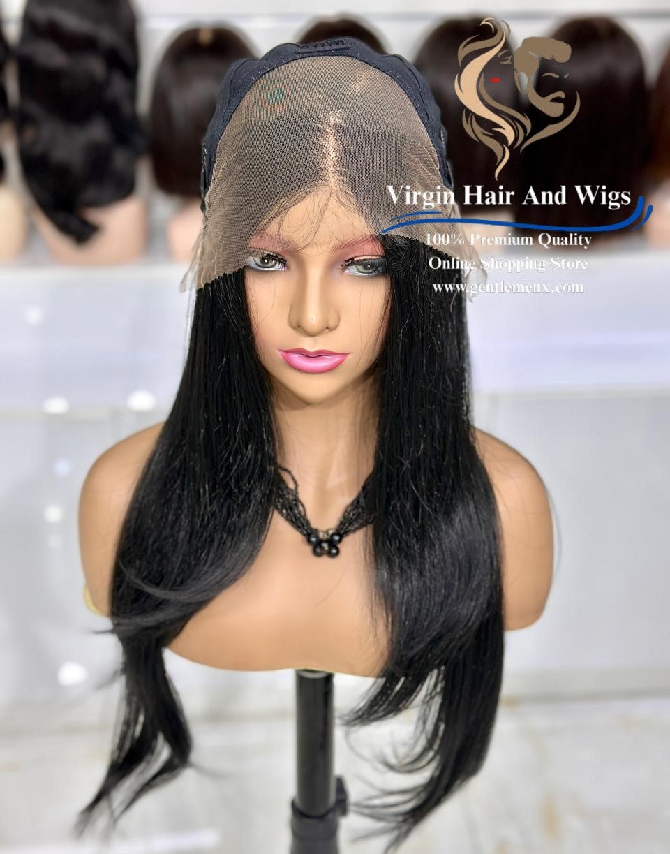 13x4 Free Part Front Lace Deborah - Agatha Heat Friendly Synthetic Lace Wig