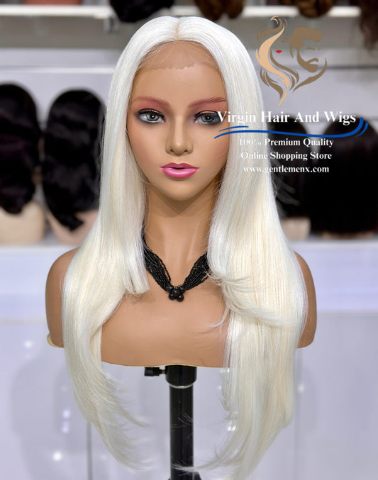 13x4 Free Part Front Lace Deborah - Agatha Heat Friendly Synthetic Lace Wig (1001C)