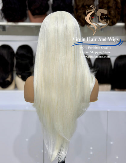 13x4 Free Part Front Lace Deborah - Agatha Heat Friendly Synthetic Lace Wig (1001C)