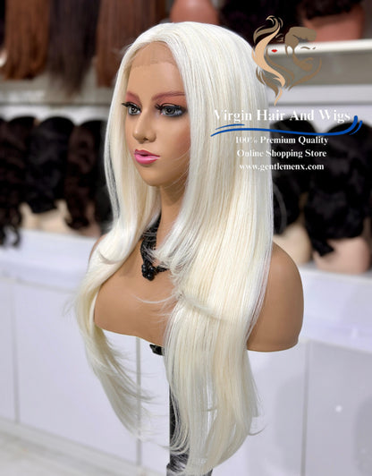 13x4 Free Part Front Lace Deborah - Agatha Heat Friendly Synthetic Lace Wig (1001C)