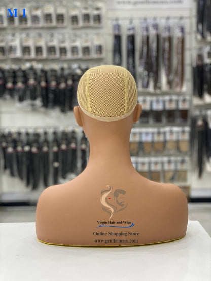 Realistic Female Mannequin Head with Shoulder for Display - Manikin Head with Shoulder for Wig/Jewelry/Makeup/Hat/Sunglass Display