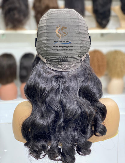 22''-24'' Arnomeda 13×4 Loose Wave 100% Human Remy Hair Wig with Natural Hairline.