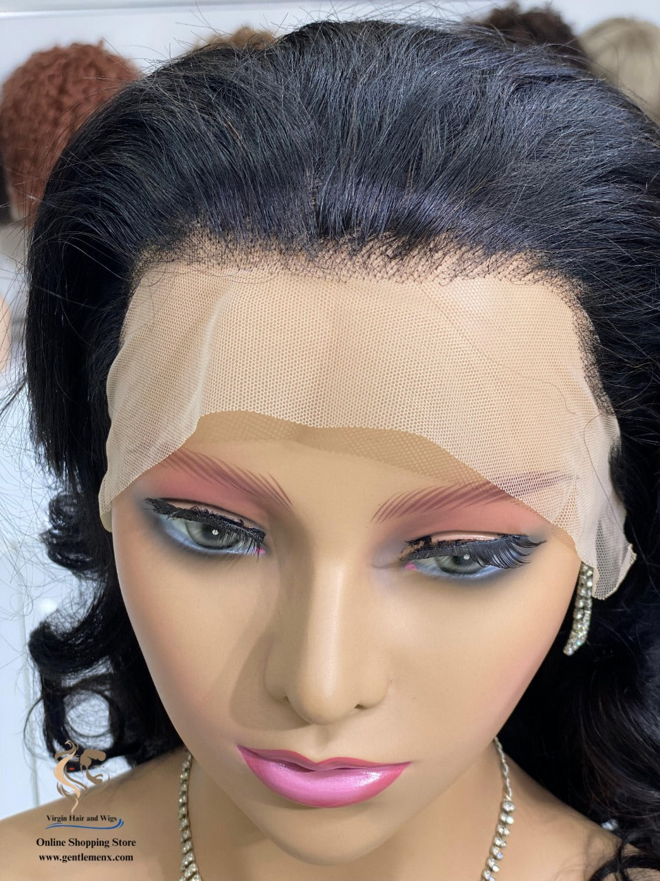 22''-24'' Arnomeda 13×4 Loose Wave 100% Human Remy Hair Wig with Natural Hairline.