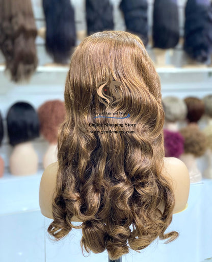 22''-24'' Arnomeda 13×4 Loose Wave 100% Human Remy Hair Wig with Natural Hairline.