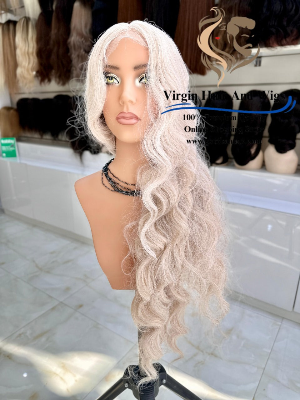 Marry (Virgin Hair and Wigs Brand) Heat Friendly Synthetic Wigs.