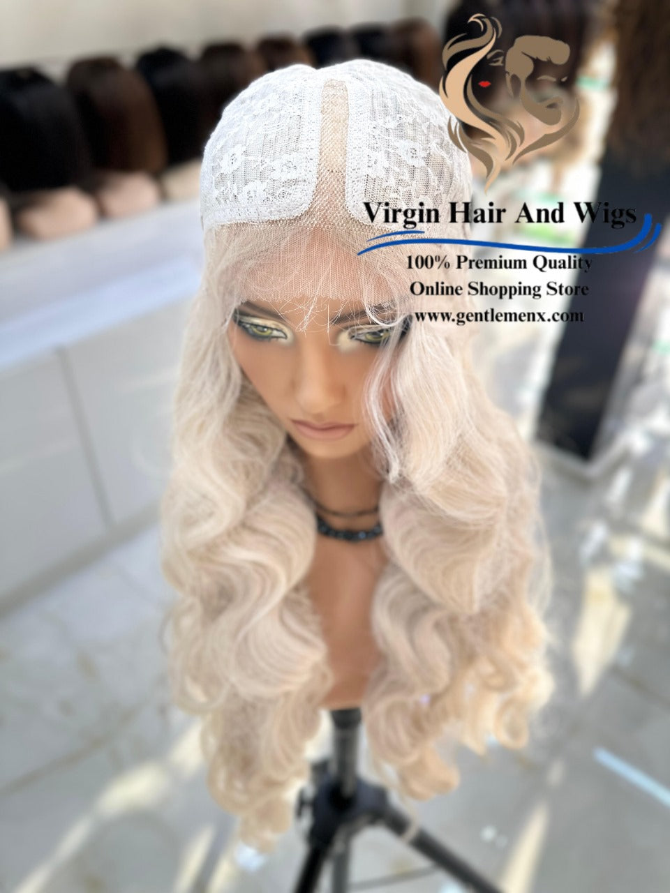 Marry (Virgin Hair and Wigs Brand) Heat Friendly Synthetic Wigs.
