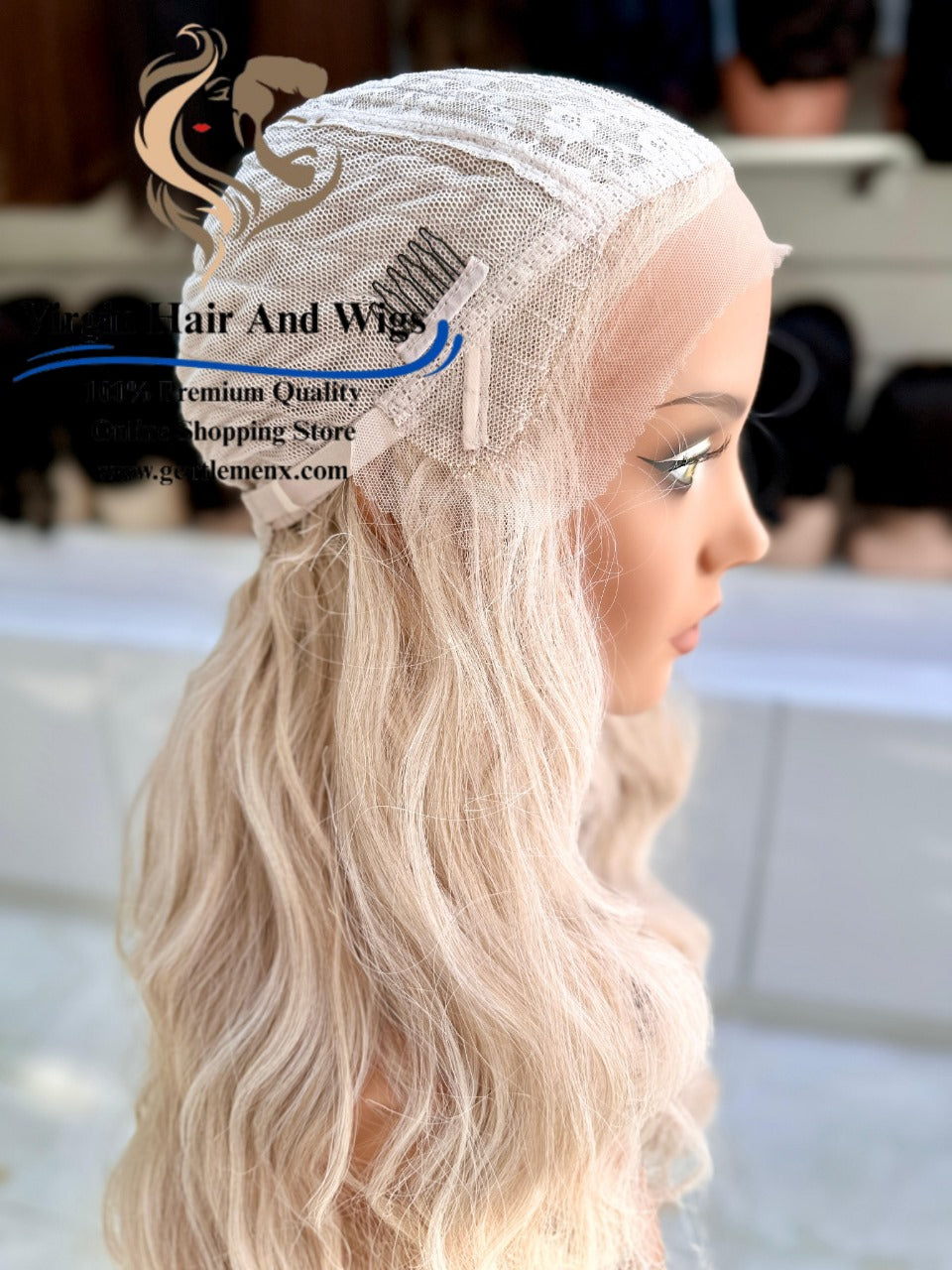 Marry (Virgin Hair and Wigs Brand) Heat Friendly Synthetic Wigs.