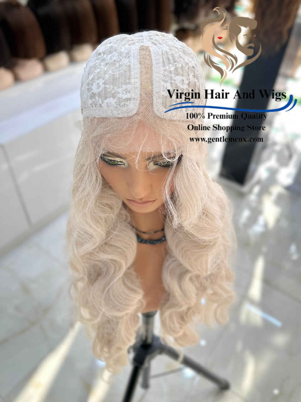 Marry (Virgin Hair and Wigs Brand) Heat Friendly Synthetic Wigs.