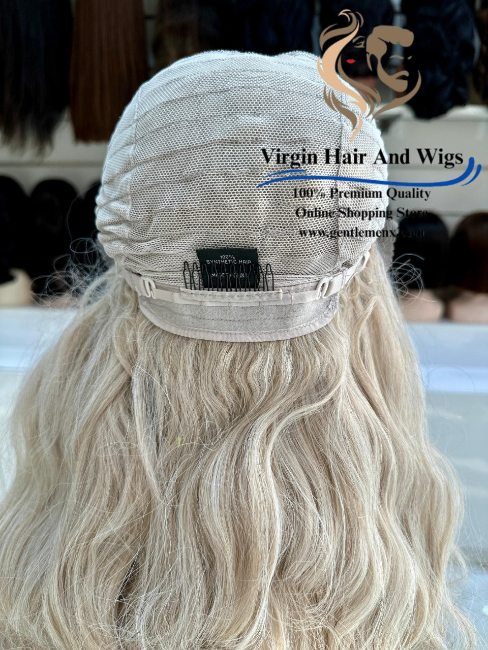 Marry (Virgin Hair and Wigs Brand) Heat Friendly Synthetic Wigs.