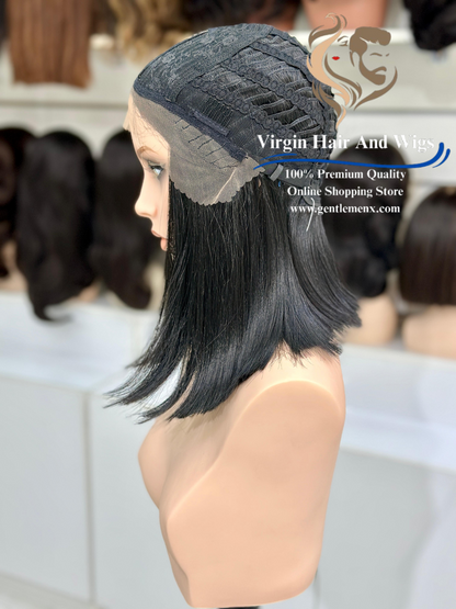 T-Part Front Lace Patience - Momo Heat Friendly Synthetic Lace Wig