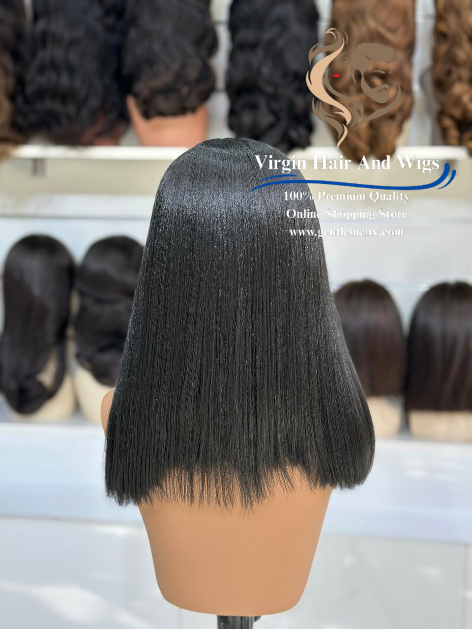 T-Part Front Lace Frances - Mila Heat Friendly Synthetic Lace Wig (C1B)