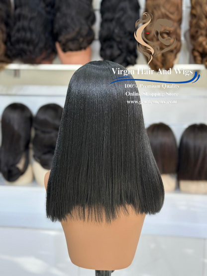 T-Part Front Lace Frances - Mila Heat Friendly Synthetic Lace Wig (C1B)