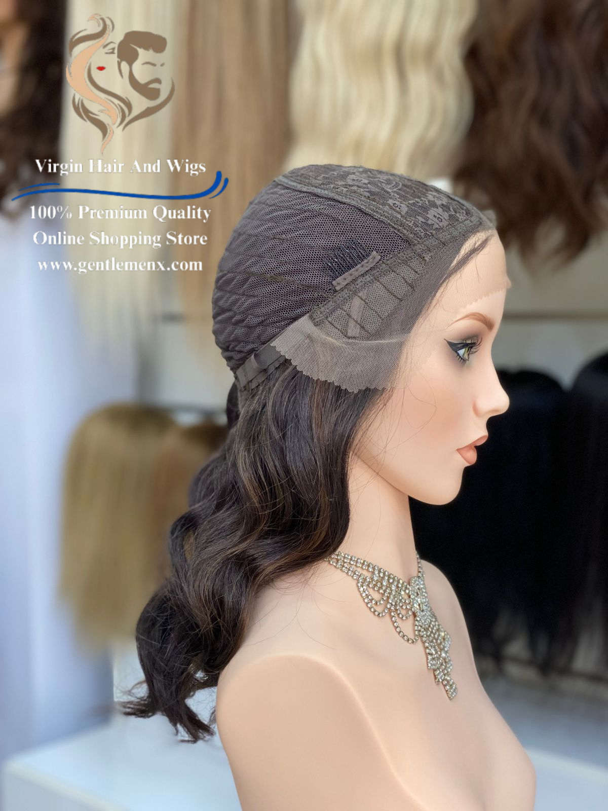T-Part Front Lace Elizabeth-Mulan Heat Friendly Synthetic Lace Wig (F5/6A)