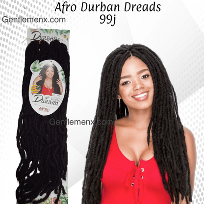 22'' Afro Durban Dreads Locks Crochet